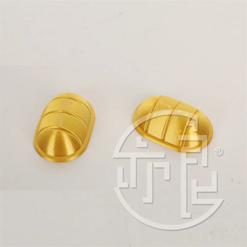

New 1 Pair JoJo's Bizarre Adventure Golden Wind Bruno Bucciarati Cosplay Headwear Gold Hairpins Bobby Pin Cosplay Props Handmade
