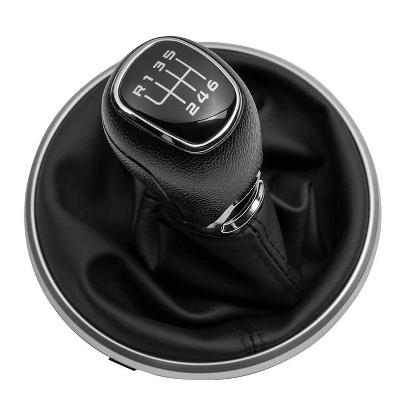 Car Styling Accessories Gear Shift Knob Lever Gaitor Boot Cover For Skoda Fabia 2 II MK2 Combi Scout 2007 2008 2009 2010-2014