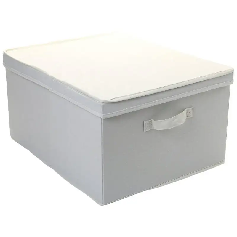 

Canvas Storage Box with Lid