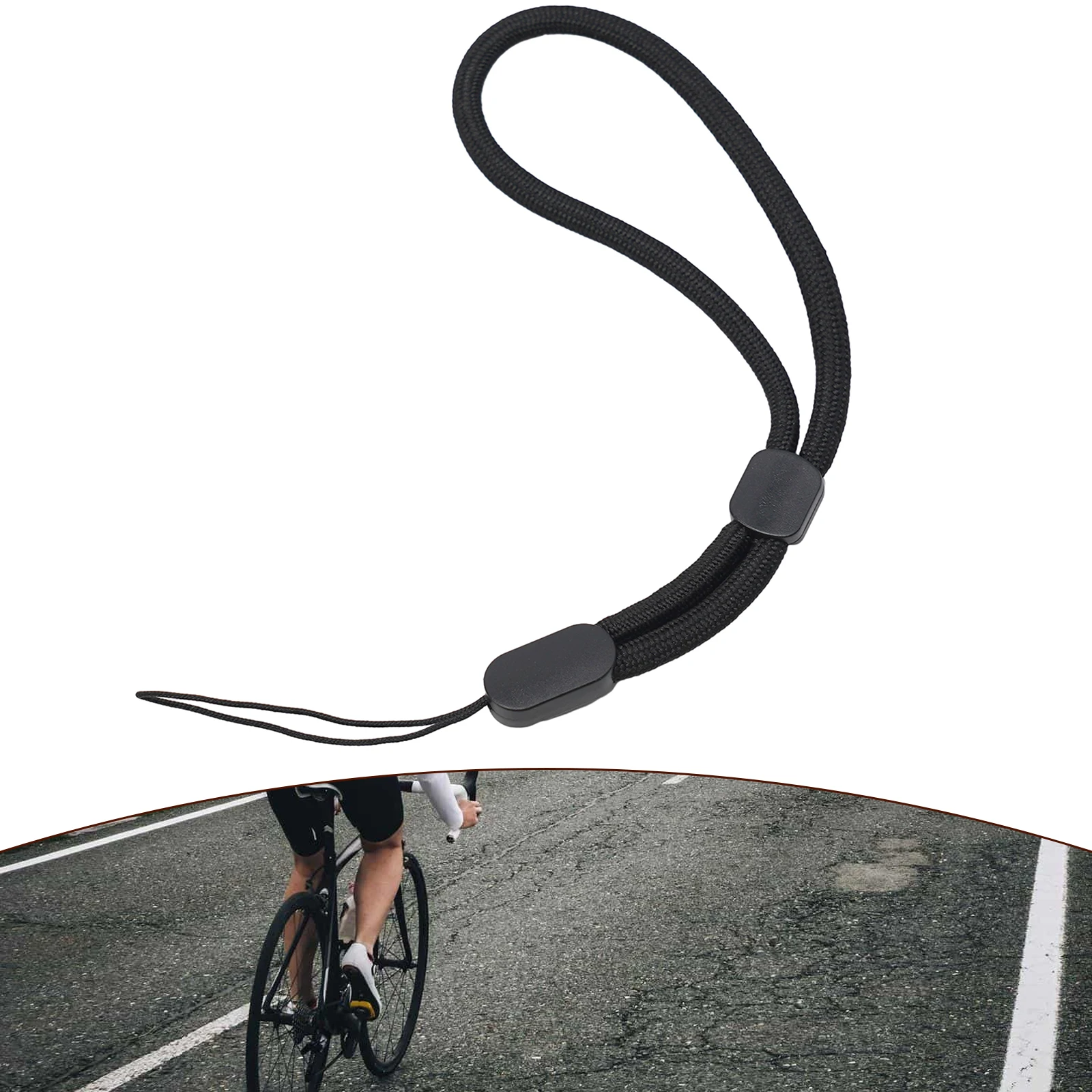 Sicherheit Sicherheits gurt Lanyard für Helm Cam für Garmin Edge Fahrrad Lichter Anti Loss Seil Fahrrad Ersatzteile Zubehör – Detail 10