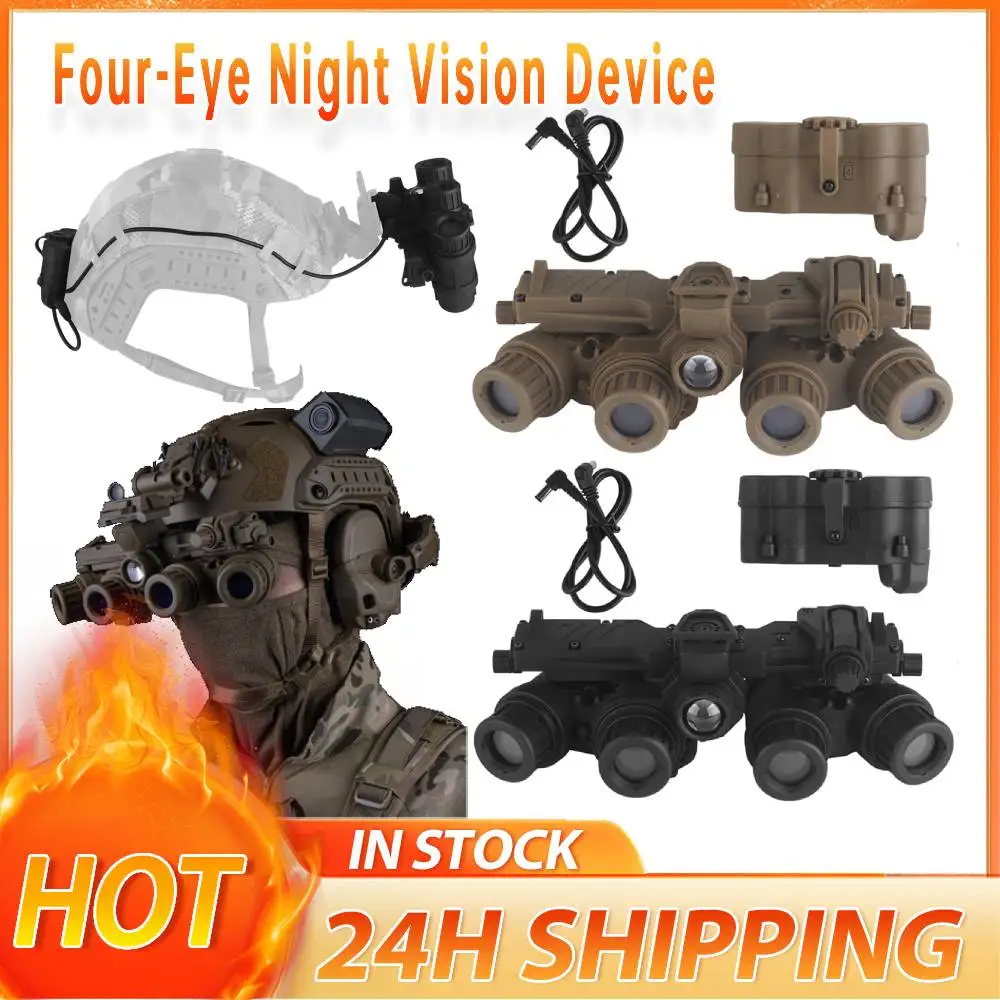 GPNVG 18 Night Vision Goggle No Function Helmet Binocular Model Dummy Binoculars Airsoft Hunting Binoculars for Fans Collection