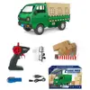Simulation Card Van Truck Model Drift Charging Cargo Toy Control Car Wireless With Remote Inertial Lighting Children's Card B9S0 4