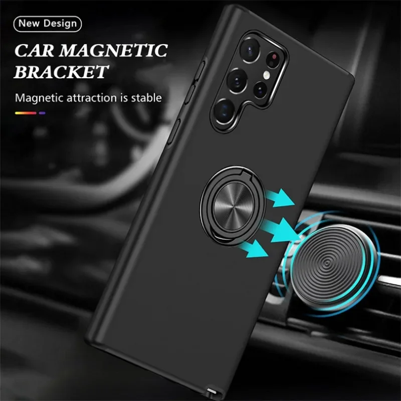Universal Ring Holder Phone Case with Enhanced Grip and Protection