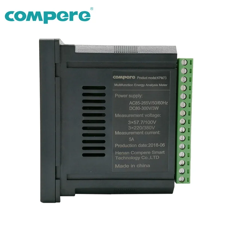 Modbus RS585 Panel Power Meter 3 Phase Full Electric Parameter Monitoring Digital Meter Power Analyser 3