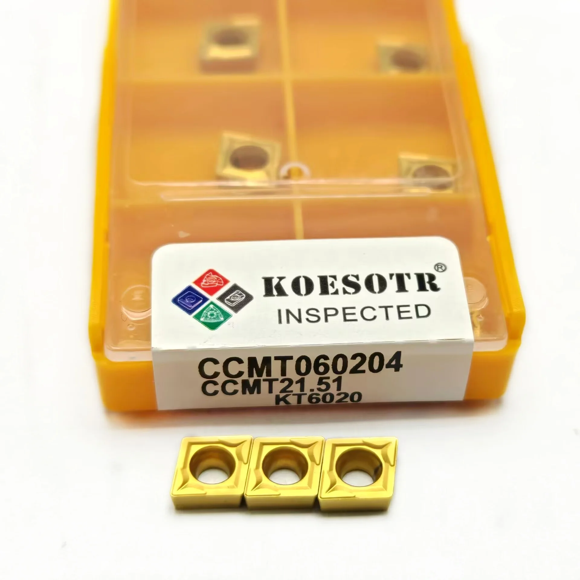 SUCAN S10K-SCLCR06 Supporto Utensile di Tornitura Tornio Boring Bar con 10Pz CCMT060204-HM Inserti di Carburo