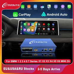 For BMW 1 2 3 4 5 7 Series E70 E87 F10 F20 F30 X1 X3 F25 F26 F48 G30 MINI X4 X5 X6 F56 F15 Wireless CarPlay Android Auto Decoder