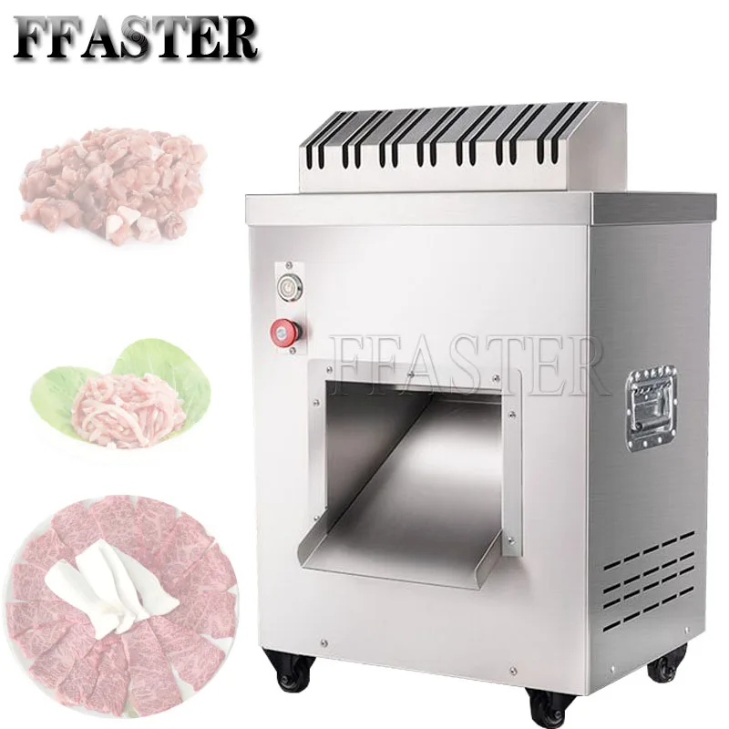 

New Upgrade Meat Slicer Commercial Cut Fish Slice Cutting Machine Electric Meat Slice Home