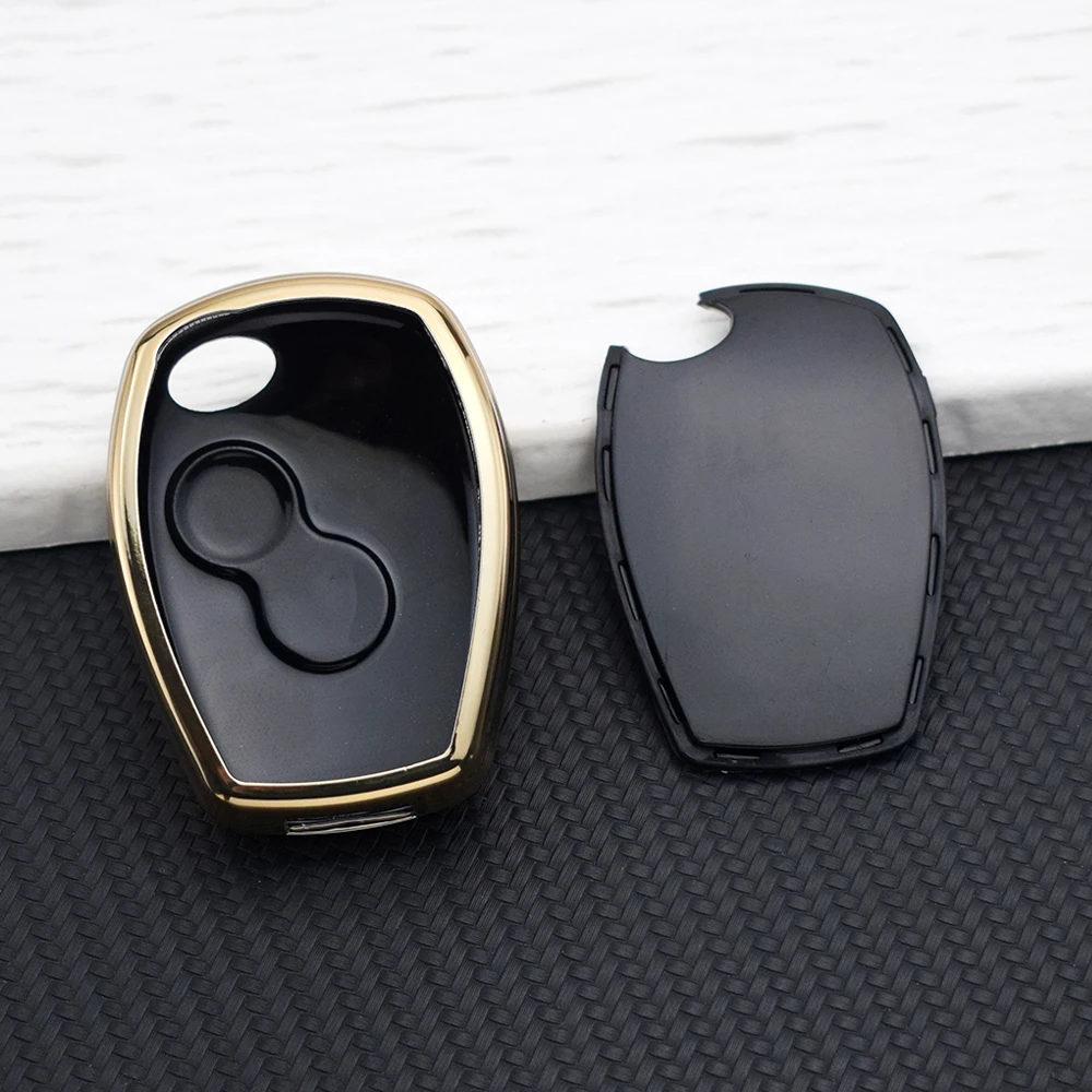 Durable Protective Car Key Cover with 2-Button Design