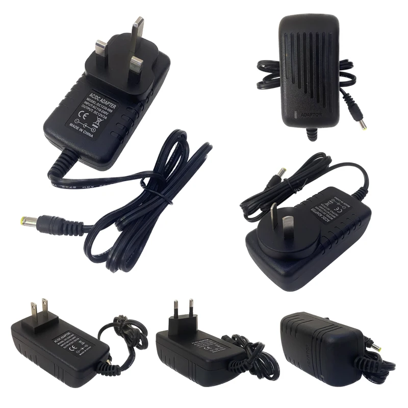 AC 110-240V DC12V 36W Switching Power Supply Adapter 12V 3A Charger Lamp Transformer For LED Light Strip 2835 Converter Driver leds converter power supply transformer driver ac110 250v to dc12v 5a low voltage output ip68 waterproof light regulator for outdoor lighting leds strips