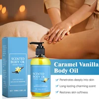 Huile de Massage corporel à la vanille, améliore l'hydratation, soulage le Stress, renforce, nourrissante, relaxante musculaire, huiles essentielles végétales de SPA 2