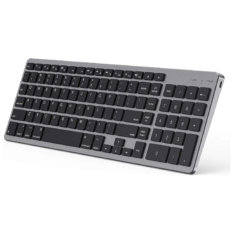 Wireless bluetooth Keyboard Compatible with Mac OS For Mac OS iOS iPad