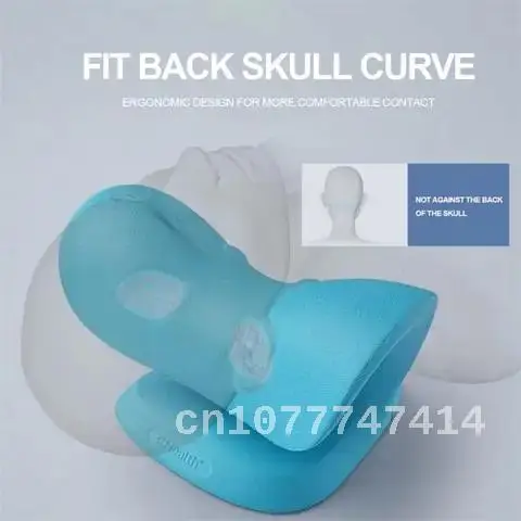 

Pu Cervical Vertebra Massage Pillow Neck Shoulder Stretcher Relaxer Cervical Shoulder Pain Relief Tool Ergonomic Design Pillow