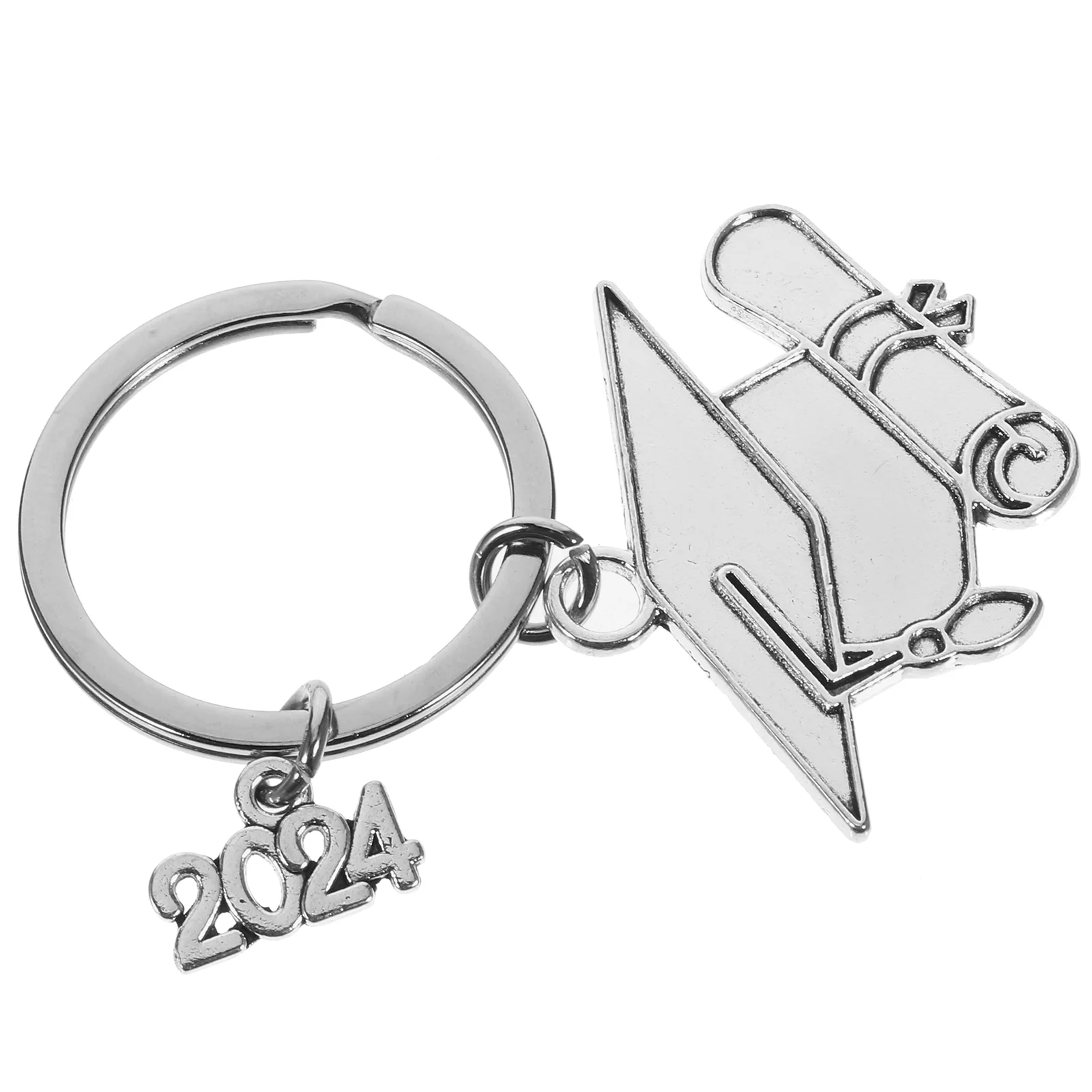 

Graduation Season Keychain Goodies Ring Presents Graduate Gift Keyring Zinc Alloy Bag Hanging Ornament Decor