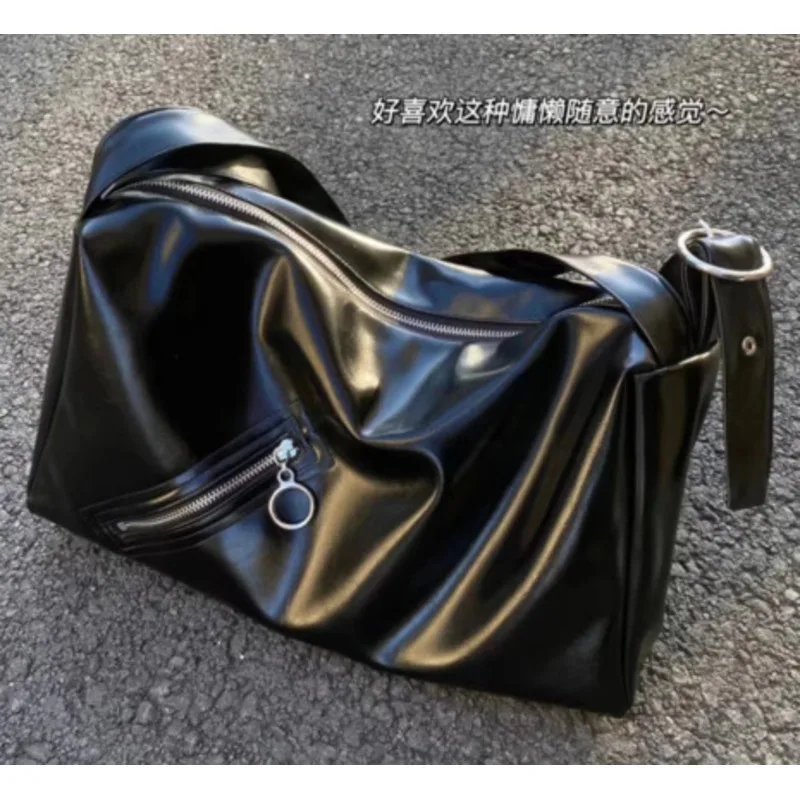 Soft Leather Y2k Bag Shoulder Casual Large Capacity Women Handbags For Women High-Quality Messenger Versatile Luxury Crossbody