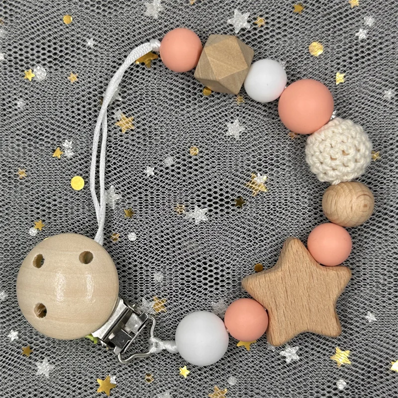 Custom pacifier clip