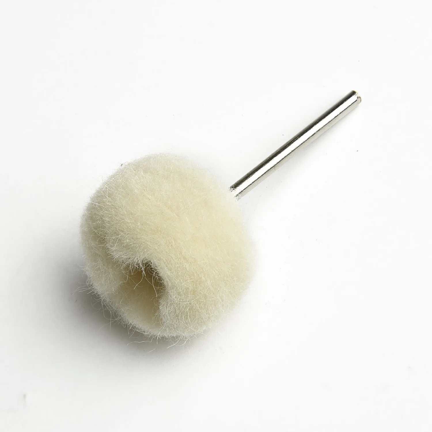 10pcs Mini Drill Abrasive Brush 2.35mm Shank Wool ing Polishing Wheel Brush Rotary Tool Machine Burr Rust Removal