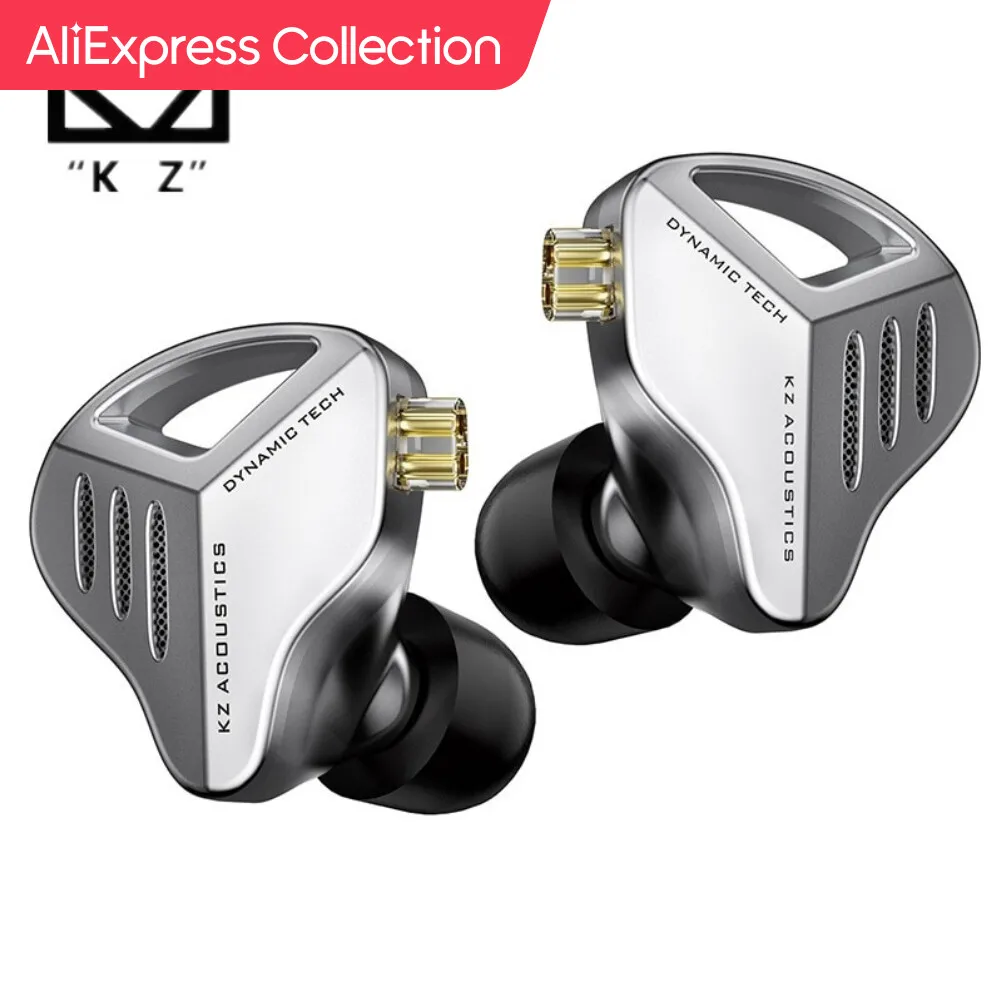 Aliexpress Collection Kz Zvx Auricolari Dynamic Hifi Bass Auricolari In Ear Monitor Cuffie Sport Noise Cancelling Headset