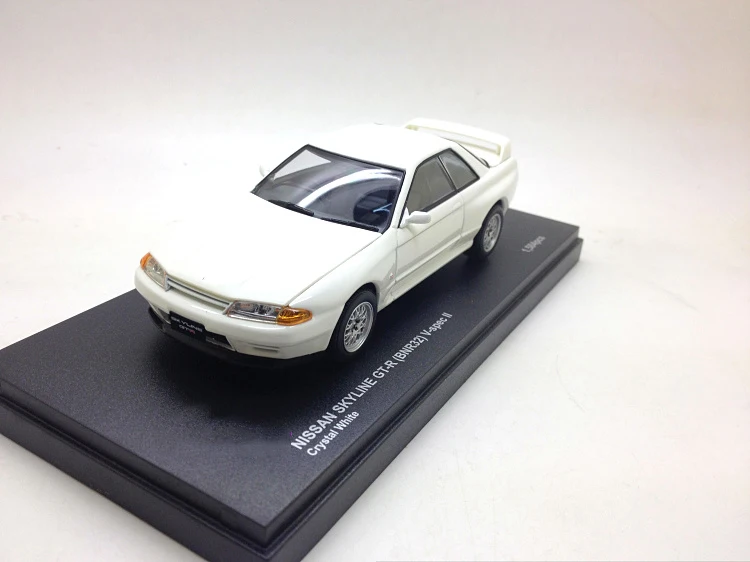 Limited 1:43 Scale Nissan GTR R32 Japanese Serie White Alloy 