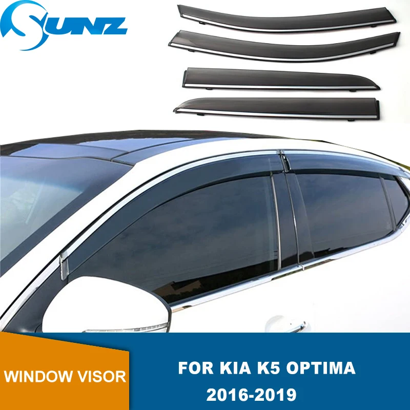 Side Window Deflectors For Kia K5 Optima 2016 2017 2018 2019 Car Window