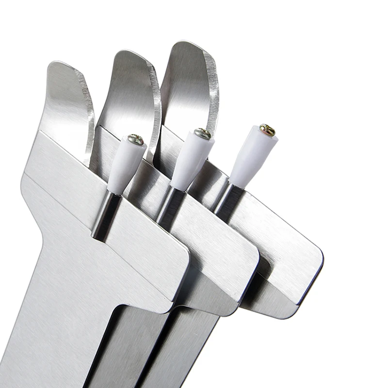 Stainless Steel Noodles Slitting Knife Handle Kitchen Gadgets Spaetzle Maker Wide Mouth Sliced Noodles Maker Special Noodle Tool