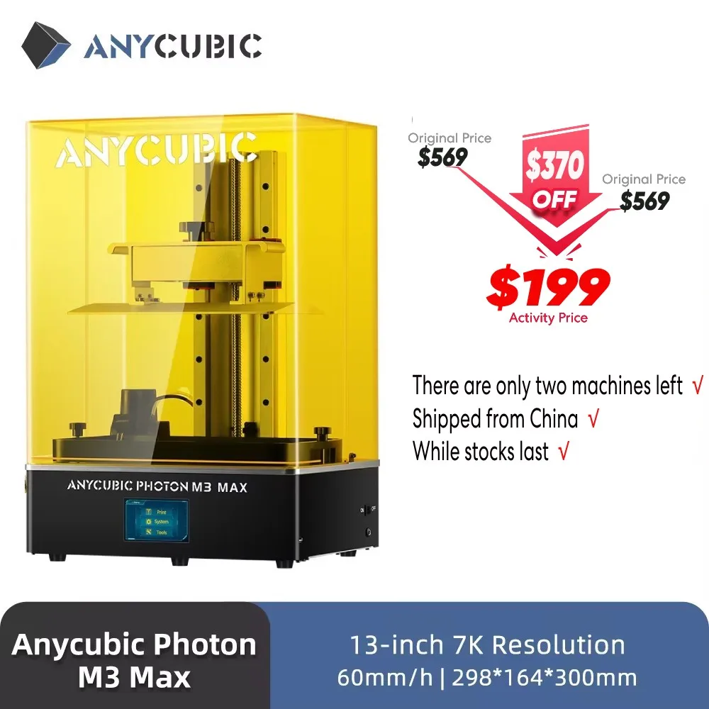 ANYCUBIC Photon M3 Max LCD drukarka 3D 13