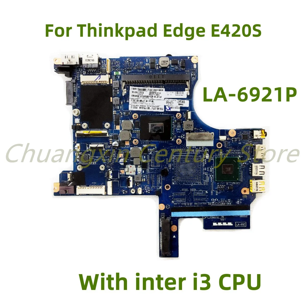 

For ThinkPad Edge E420S Laptop motherboard LA-6921P with inter i3 CPU 100% Tested Fully Work
