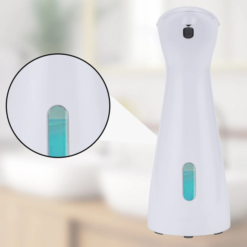 Fully Automatic Sensor Soap Dispenser 200ML High Quality Dispenser Waterproof for Kitchen Bathroom Washroom Handpiece