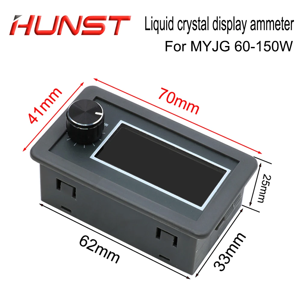 HUNST LCD 디스플레이 전류 계량기 테스트용 CO2 레이저 전원 공급 장치, 외부 화면, DIY MYJG 시리즈 모니터 장비 부품