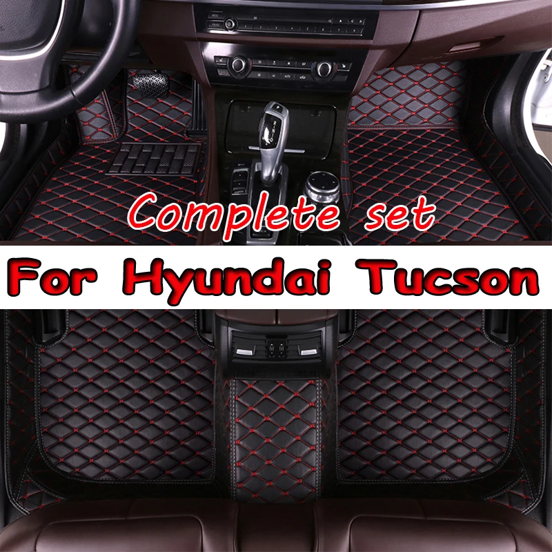

Автомобильные напольные коврики для Hyundai Tucson 2015 2016 2017 2018, оригинальные автомобильные накладки для ног, автомобильный коврик cover
