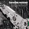 18 in 1 Foldable Wire Stripper Multifunctional Wire Stripper Crimper Cable Cutter Pliers Stainless Steel Wire Stripper Tool 2