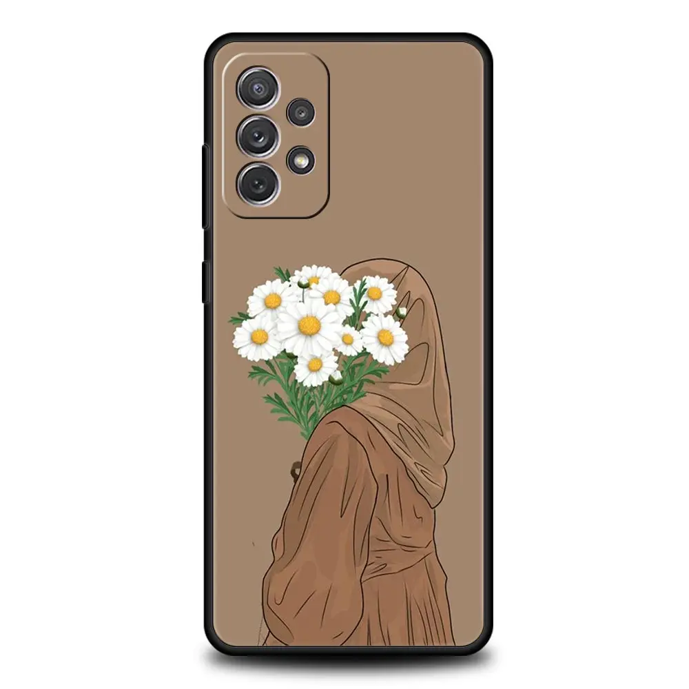 Elegant Muslim Arabic Girl Design Phone Case Cover - Artistic Protection