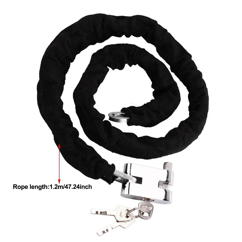 Heavy-Duty Motorcycle & Bike Chain Loc 2