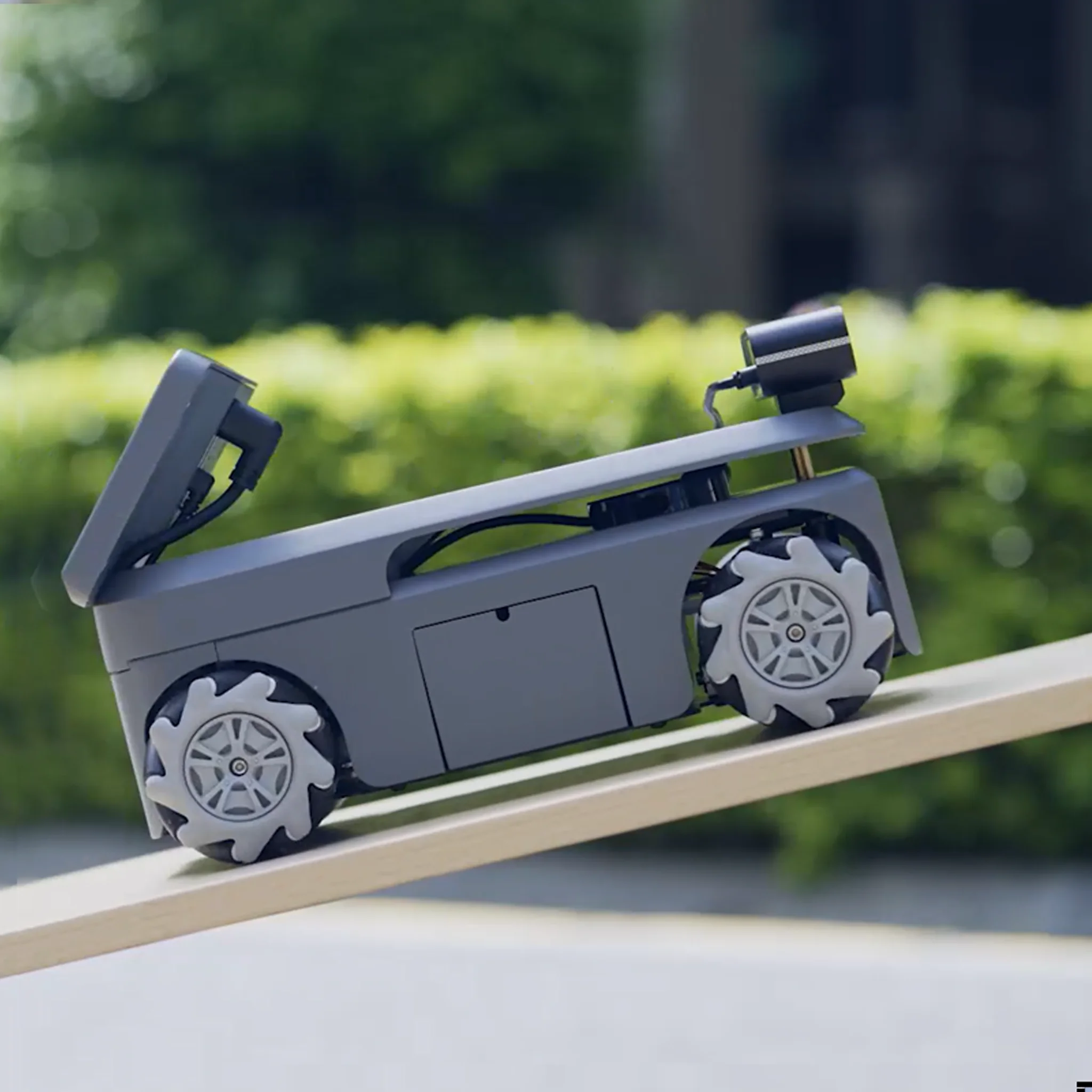 Elephant Robotics MyAGV PI: Robot Mobile Platform Autonomous Navigation Smart 4-Wheel Drive Vehicle (Gamepad Included)