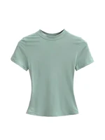 T-shirt Manches Courtes pour Femme, Décontracté, Sexy, Slim, Tendance, Solide, de Haute Qualité, Y2K, Nouveauté 2025 2