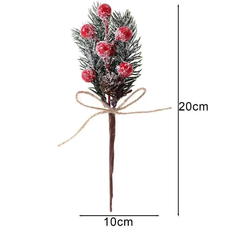 Artificial Christmas Berry Branches For Holiday Wreath Decor_voghion.com