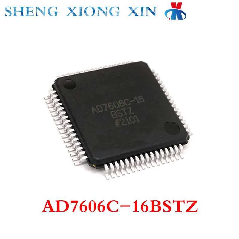 

1pcs 100% New AD7606C-16BSTZ LQFP-64 Analog-To-Digital Converter Chip ADC AD7606C-16 Integrated Circuit