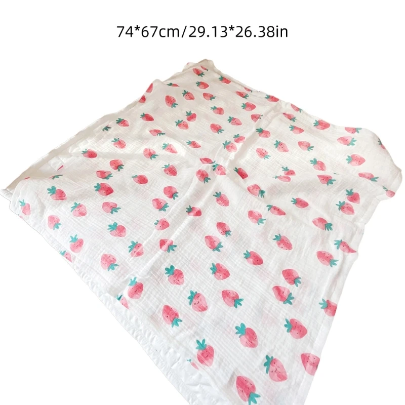 다채로운  Swaddles 담요  수신 담요 SwaddlingWrap 소년과 소녀를위한 4 레이어 BabyEssentials 선물
