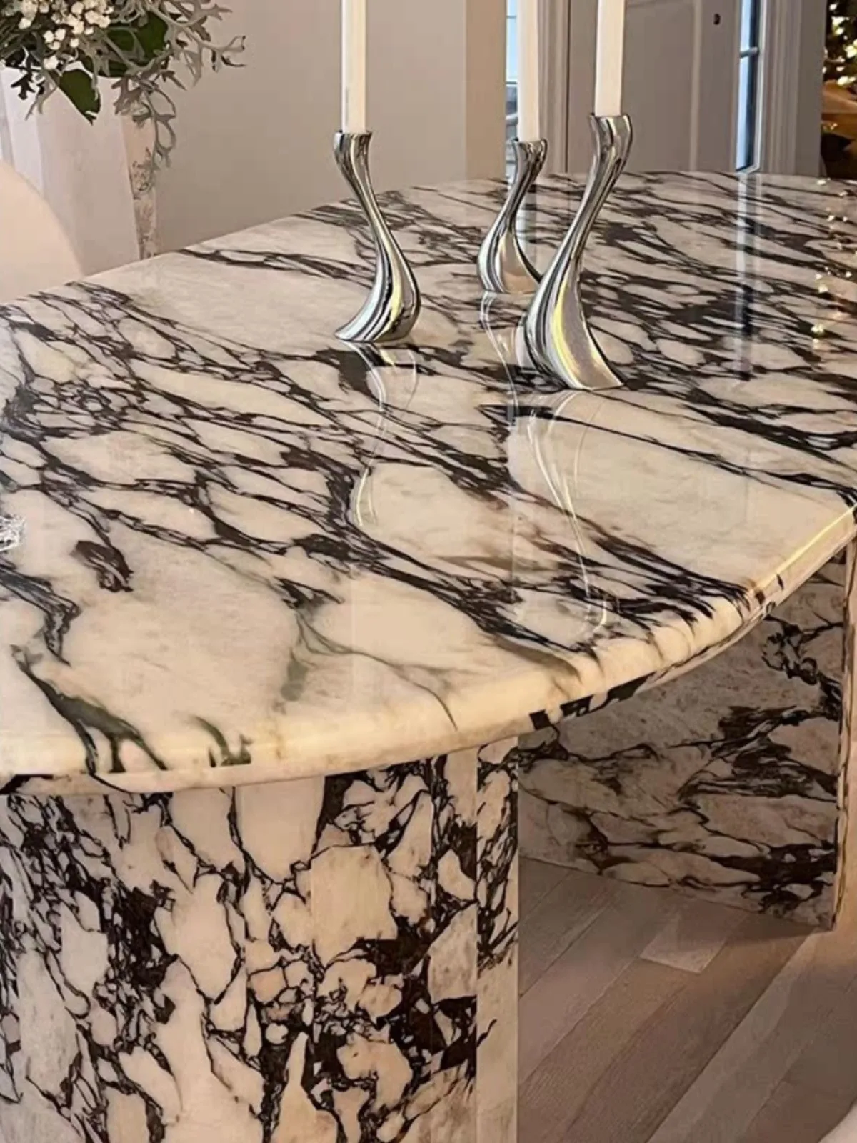 Oval Marble Dining Table 2