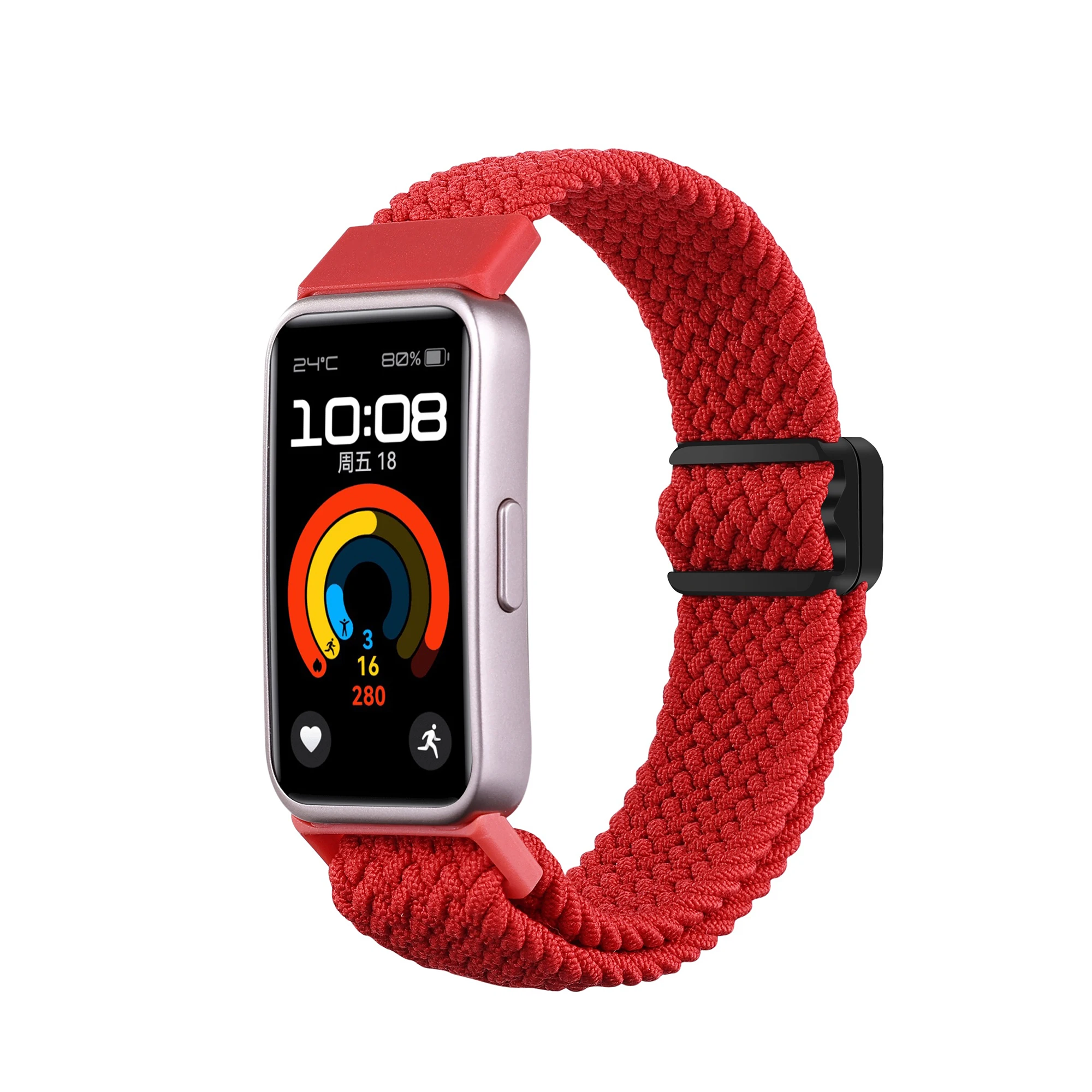 Enhanced Elastic Magnetic Nylon Braided Bracelet Wristband