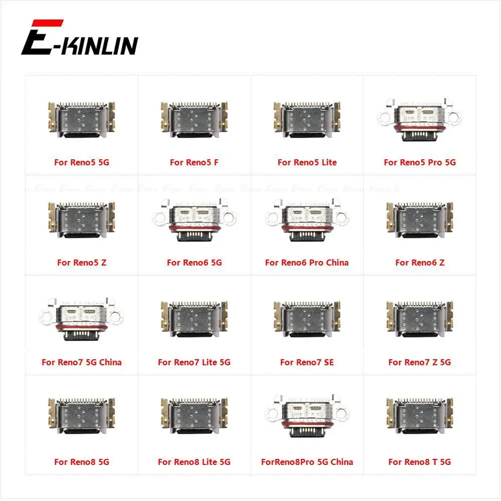 

Type-C Charge Charging Plug Dock Micro USB Jack Connector Socket Port For OPPO Reno5 Reno6 Reno7 Reno8 T K Z F SE Pro Lite 5G