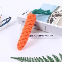 Pet Dog Toys Cartoon Animal Dog Chew Toys Durable Braided Bite Resistant Puppy Molar Cleaning Teeth Cotton Rope Toy 2