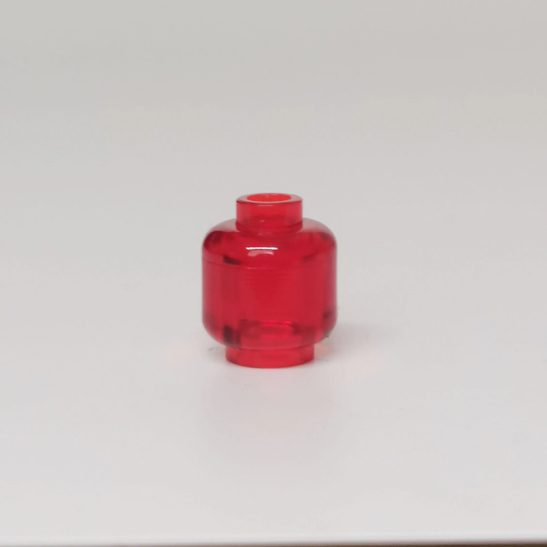 100pcs DIY MOC Building Block Parts - Plain Head with Blocked Open Stud