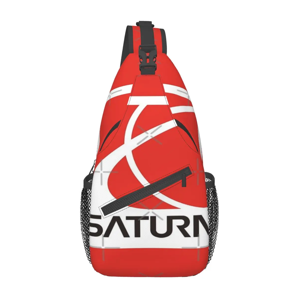 

Saturn Logo Chest Bag Personalized Durable Out Cross chest bag Multi-Style
