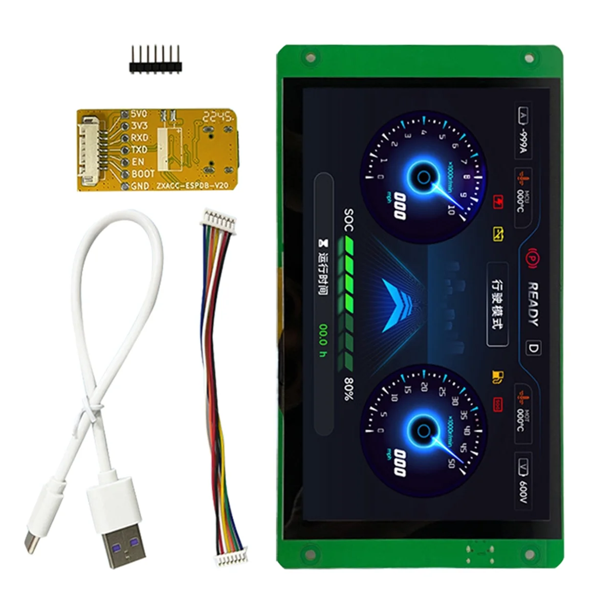 RGB ̽ ESP32-S3    LCD ġ ũ, 16MB SPI ÷  8MB PSRAM, 7.0 ġ, 800X480
