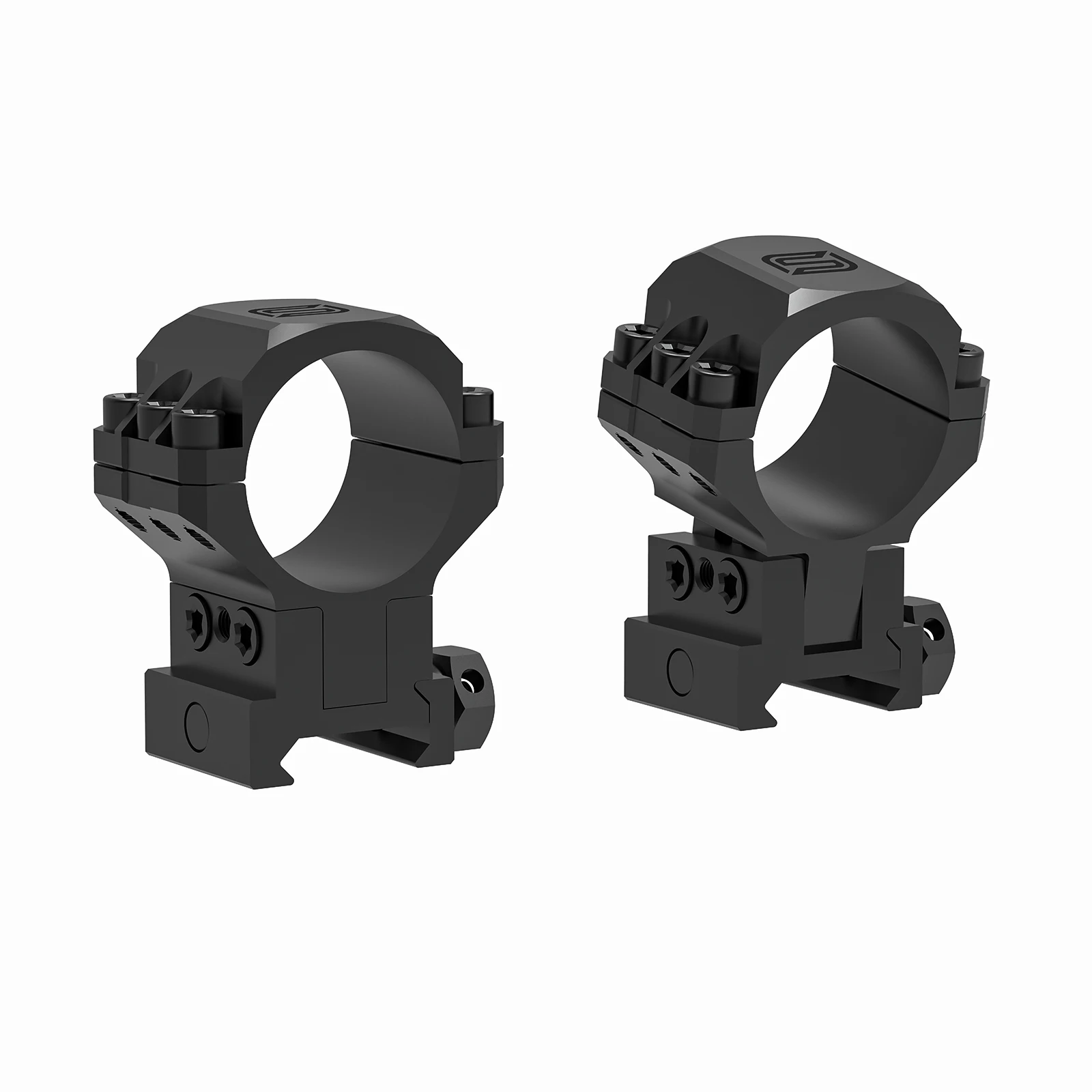 SPINA OPTICS Ringhalterung, 30mm Durchmesser, Höhenverstellbar, für Picatinny-Schiene 21mm und Schwalbenschwanz-Schiene 11mm – Detail 7