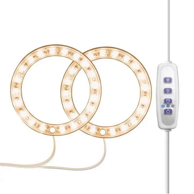 

Full Spectrum LED Plant Light Growth Light Vegetable Hydroponic Plant Light Dimmable Growing Lamp With Timer For Indoor Plants