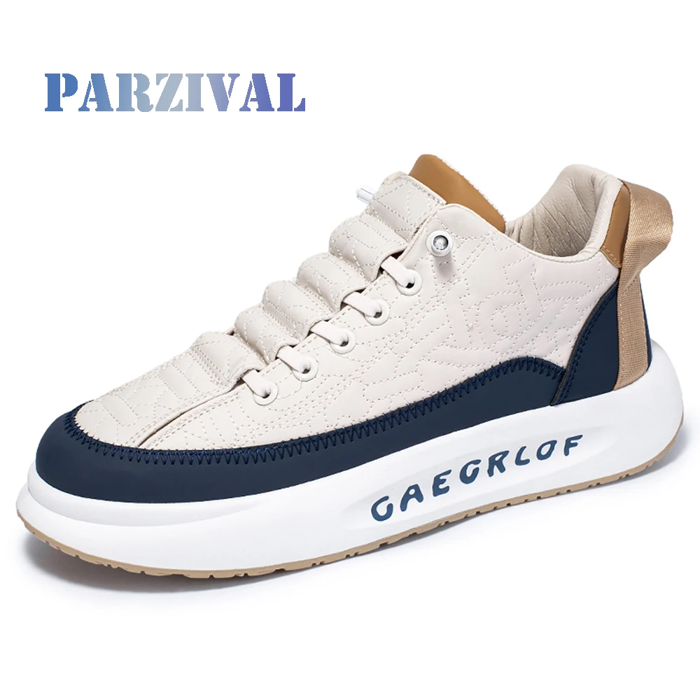 

PARZIVAL Men Fashion Casual Shoes Mens Vulcanized Sneakers Breathable Skateboard Shoes Trainers Shoes Chaussure Hombre