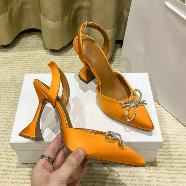 Orange Bow