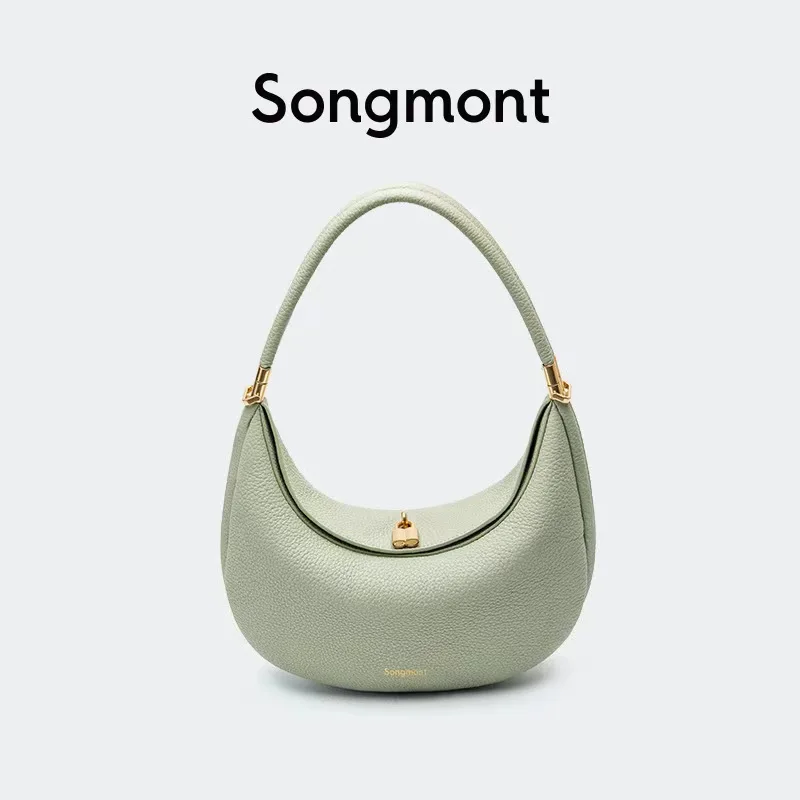 Songmont Crescent Bag 2023 New Single Shoulder Underarm Bag Women's Small and Luxury Handbag