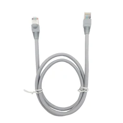 Shielded 10 - Core STP Ethernet Control Cable with RJ48 Modular Plug - 5m (Gray)